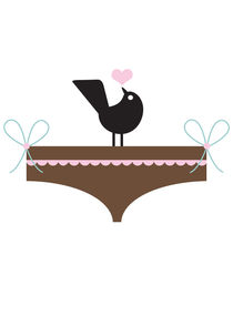 bird and knickers  von thomasdesign