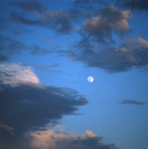 Moon and blue sky by Intensivelight Panorama-Edition