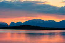 Sunset at lake Ladtjojaure by Intensivelight Panorama-Edition