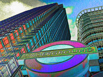 Canary Wharf London Art von David Pyatt