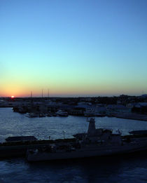 Bahamian Sunrise by Judy Hall-Folde