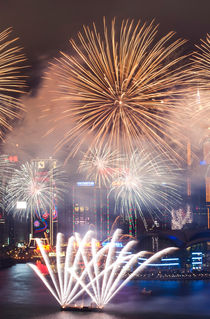 Celebration of Chinese New Year Hong Kong von xaumeolleros