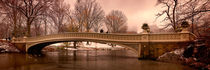 Bow Bridge Winter Panorama von Chris Lord