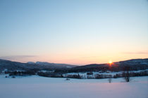 The sun shining at midwinter von Intensivelight Panorama-Edition