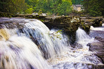 Falls of Dochart by Mark Llewellyn