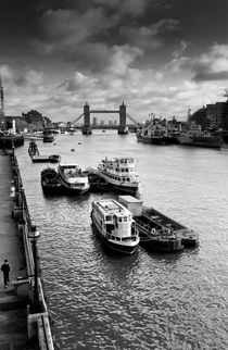 River Thames view von David Pyatt