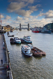 River Thames view von David Pyatt