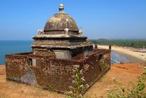 Tempelsicht in Gokarna, Indien by reisemonster