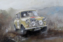 Mini Cooper rally car von Arthur Williams