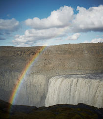 Rainbow at Dettifoss, Iceland by intothewide