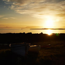 Boat on Flatey, Iceland von intothewide