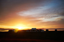 Sunset on Flatey, Iceland by intothewide