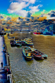 River Thames Art von David Pyatt