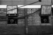 Canons on a tall ship - monochrome von Intensivelight Panorama-Edition