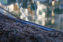 Stacked nets in a boat von Intensivelight Panorama-Edition