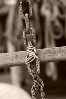 Detail of the rigging - sepia by Intensivelight Panorama-Edition