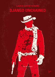 No184 My Django Unchained minimal movie poster von chungkong