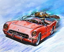 Chevrolet Corvette V8 1955  by andy551