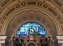Interior of St Georges Hall, Liverpool by illu