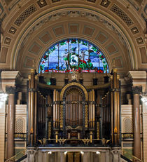 Interior of St Georges Hall, Liverpool by illu