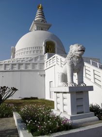 Gompa in Siddharthas Birthplace von reisemonster