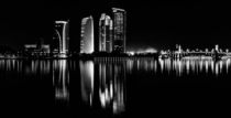 Putrajaya @ Night (b/w) by Henrik Spranz