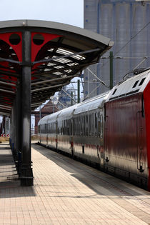 Am Bahnsteig - on the platform von ropo13