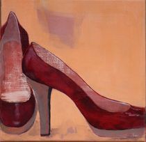 High-Heels,, rot von Stefanie Ihlefeldt