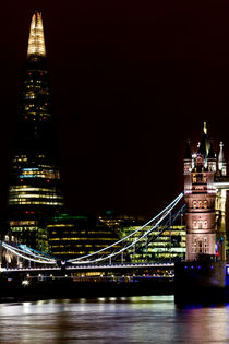 The Shard and Tower Bridge von David Pyatt