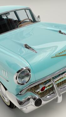 Chevrolet Bel Air 1957 - Cyan by Marco Romero