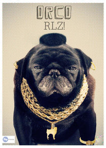 MR. T - Pug Style von Hey Frank!