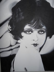 Clara Bow I by Gene Davis