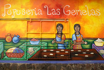 ATACO PUPUSA MURAL El Salvador by John Mitchell