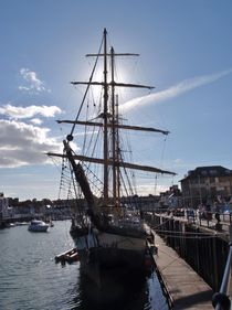 Tall Ship Pelican Of London von Malcolm Snook