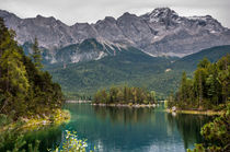 Sasseninsel vor Eibsee-Bucht von Erhard Hess