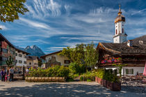 Mohrenplatz in Garmisch by Erhard Hess