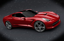 Chevrolet Stingray c7 2013 redesign von nikola-no-design