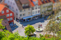 Marktplatz Meersburg-T&S-Effekt von Erhard Hess