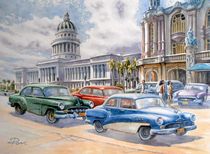 La Habana mit Capitolio von Ronald Kötteritzsch
