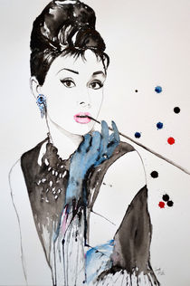 Audrey Hepburn von Ismeta  Gruenwald