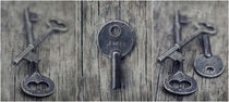 decorative vintage keys I by Priska  Wettstein