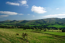 Great Ridge Hills, from the Pennine Way by Rod Johnson