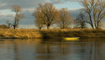 Boat on the river by STEFARO .