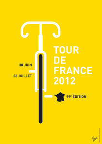MY TOUR DE FRANCE MINIMAL POSTER - 2012 von chungkong