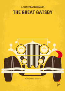 No206 My The Great Gatsby minimal movie poster by chungkong