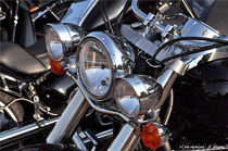 Chromstrotzende Harley-Davidson von shark24