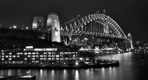 Beautiful Sydney Harbour in Black and White von Kaye Menner