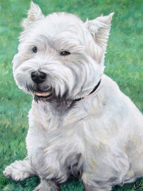 White Westhighland Terrier von Nicole Zeug