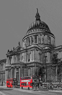 St Paul's Cathedral London Art by David Pyatt