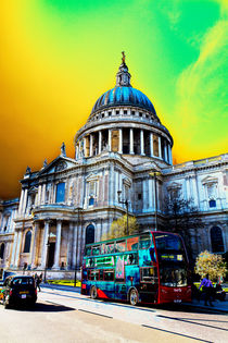 St Pauls Cathedral London Art by David Pyatt